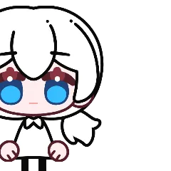 头发 马尾 左侧 C 1